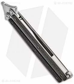 Les Voorhies Custom Model 1 Balisong Large Knife Lightning Strike Carbon Fiber 7 Les Voorhies Custom Model 1 Balisong Large Knife Lightning Strike Carbon Fiber -Avokelavavat Sales Store les voorhies model 1 scf butterfly copper carbon fiber side