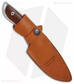 LionSteel 573 Hunting Knife Ram Horn (3.54" Satin) 573 MN -Avokelavavat Sales Store lion steel 573 cb sheath 1