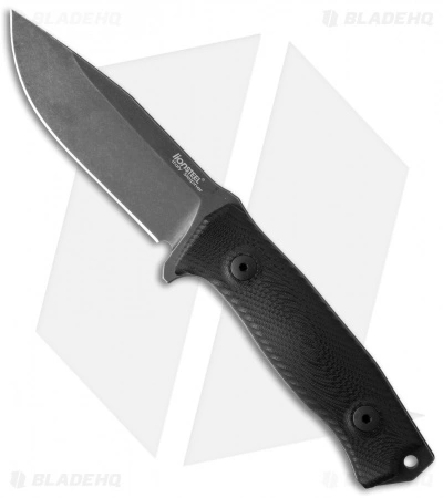 LionSteel M5 Fixed Blade Knife Black G-10 (4.5" Black SW) 3 LionSteel M5 Fixed Blade Knife Black G-10 (4.5" Black SW)