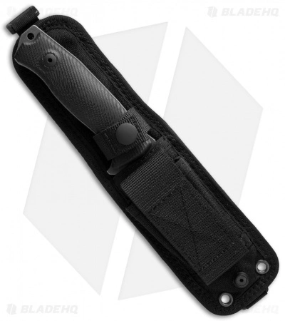 LionSteel M5 Fixed Blade Knife Black G-10 (4.5" Black SW) 4 LionSteel M5 Fixed Blade Knife Black G-10 (4.5" Black SW) - Image 2