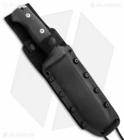 LionSteel M7 Hunting Fixed Blade Knife Black Micarta (7" Satin) -Avokelavavat Sales Store lionsteel m7ms sheath