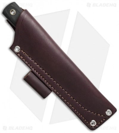 LT Wright Knives Maverick Scout Fixed Blade Knife Black Micarta (3.75" Satin) 4 LT Wright Knives Maverick Scout Fixed Blade Knife Black Micarta (3.75" Satin) - Image 2