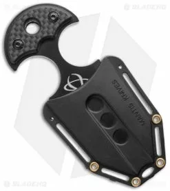 Mantis BK-1 Wicked Push Dagger Knife (2" Black) -Avokelavavat Sales Store mantis knives bk 1 side