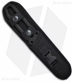 Mantis Pry Bar Knife Fixed Blade Tactical (4.5" Black Plain) MF-1 -Avokelavavat Sales Store mantis mf 1 sheath