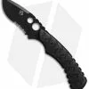 Mantis Seymour Fixed Blade Knife Black (3" Black Serr) TA-2 -Avokelavavat Sales Store mantis seymour fixed black serrated ta 2