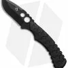 Mantis Seymour Fixed Blade Knife Black (3" Black) TA-2