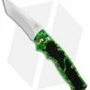 Brend Knives Walter Brend Custom "Trick Splash" M2 Auto Knife Stingray Inlay (4" Tanto)