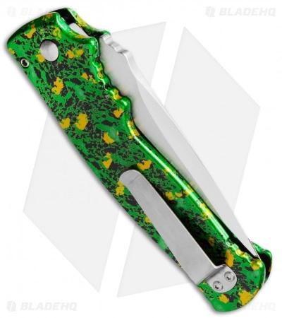 Brend Knives Walter Brend Custom "Trick Splash" M2 Auto Knife Stingray Inlay (4" Tanto) 4 Brend Knives Walter Brend Custom "Trick Splash" M2 Auto Knife Stingray Inlay (4" Tanto) - Image 2