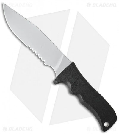 Maxpedition Large Short Clip Point Knife (6.25" Bead Blast Serr) LSCP2 3 Maxpedition Large Short Clip Point Knife (6.25" Bead Blast Serr) LSCP2