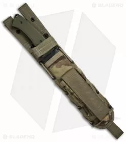 Medford Knife & Tool Medford Bonfire Fixed Blade Knife OD Green G-10 (7.5" Black PVD) MKT -Avokelavavat Sales Store medford bonfire mk91dp 10nm bhq 36421 cm sheath