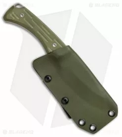 Medford Knife & Tool Medford Colonial Fixed Blade Knife OD Green G-10 (3.5" NP3) MKT -Avokelavavat Sales Store medford knife xcoln g10 od green mk90n 10ko BHQ 36960 er sheath