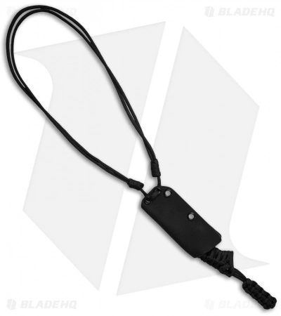 Medford Knife & Tool Medford Micro Tanto Fixed Blade Knife Black Paracord (2.3" Black PVD) MKT 5 Medford Knife & Tool Medford Micro Tanto Fixed Blade Knife Black Paracord (2.3" Black PVD) MKT - Image 3