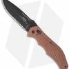 Meyerco 18 X-Ray Spear Point Automatic Knife Brown (3.8" Black Serr) MFXRAY1E -Avokelavavat Sales Store meyerco darrel ralph military 18 xray mfxray1e