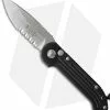 Microtech LUDT Automatic Knife Black (3.4" Stonewash Serr) 135-11 -Avokelavavat Sales Store microtech 135 11 cm