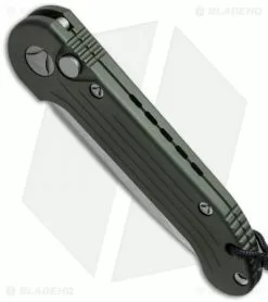 Microtech LUDT Automatic Knife OD Green (3.4" Stonewash) 135-10OD -Avokelavavat Sales Store microtech 135 11od bottom cm