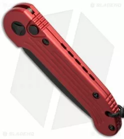 Microtech LUDT Automatic Knife Red (3.4" Black Serr) 135-2RD 7 Microtech LUDT Automatic Knife Red (3.4" Black Serr) 135-2RD -Avokelavavat Sales Store microtech 135 2rd bottom cm 1