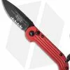 Microtech LUDT Automatic Knife Red (3.4" Black Serr) 135-2RD -Avokelavavat Sales Store microtech 135 2rd cm