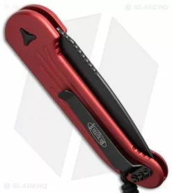 Microtech LUDT Automatic Knife Red (3.4" Black Serr) 135-2RD 8 Microtech LUDT Automatic Knife Red (3.4" Black Serr) 135-2RD -Avokelavavat Sales Store microtech 135 2rd side cm 1