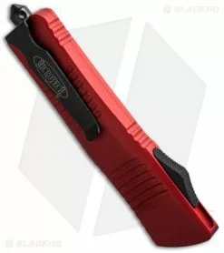 Microtech Combat Troodon S/E OTF Automatic Knife Red (3.8" Black) 143-1RD -Avokelavavat Sales Store microtech 143 1rd side cm