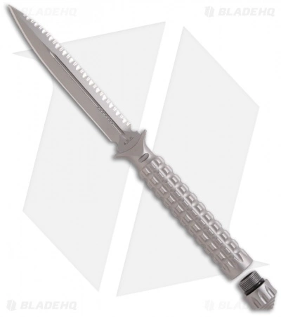 Microtech A.D.O. Knife Fixed Blade Dagger (4.5" Bead Blast) 115-7 4 Microtech A.D.O. Knife Fixed Blade Dagger (4.5" Bead Blast) 115-7 - Image 2