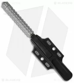 Microtech A.D.O. Tanto Knife T/E Fixed Blade (4.5" Bead Blast Full Serr) 117-9 -Avokelavavat Sales Store microtech ado bead blast stanadard 117 7 sheath 2