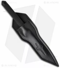 Custom Marfione Microtech A.D.O. Knife Black Spear Point (3.875" Black Plain) -Avokelavavat Sales Store microtech ado black hand ground se sheath