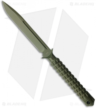 Microtech A.D.O. Knife S/E Fixed Blade (4.5" Green Plain) 116-1GR 3 Microtech A.D.O. Knife S/E Fixed Blade (4.5" Green Plain) 116-1GR