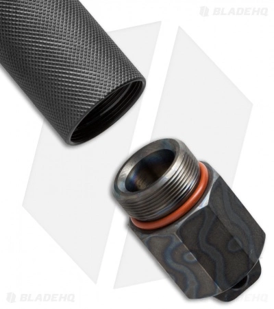 Microtech Marfione Custom ADO-L Large Fixed Blade Knife (6" DLC Stonewash) 5 Microtech Marfione Custom ADO-L Large Fixed Blade Knife (6" DLC Stonewash) - Image 3