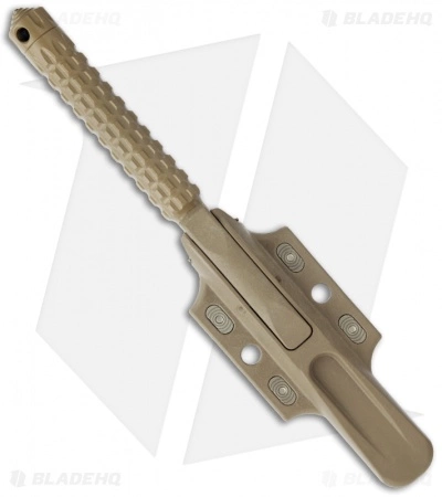 Microtech A.D.O. Knife S/E Fixed Blade (4.5" Tan Serr) 116-2TA 4 Microtech A.D.O. Knife S/E Fixed Blade (4.5" Tan Serr) 116-2TA - Image 2