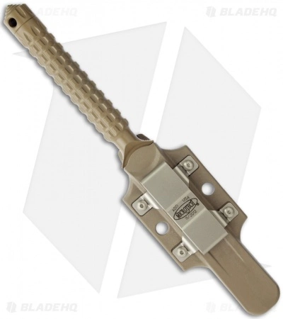 Microtech A.D.O. Knife S/E Fixed Blade (4.5" Tan Serr) 116-2TA 5 Microtech A.D.O. Knife S/E Fixed Blade (4.5" Tan Serr) 116-2TA - Image 3