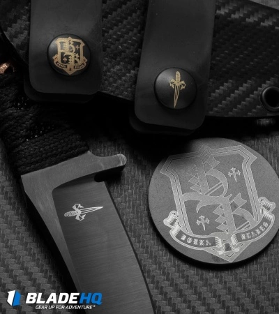 Marfione Custom Knives Borka Blade SBK Knife Katana Wrap (4.75" Satin DLC) 7 Marfione Custom Knives Borka Blade SBK Knife Katana Wrap (4.75" Satin DLC) - Image 5