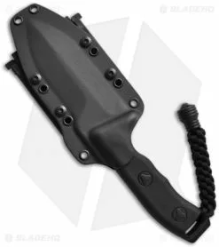 Microtech Crosshair D/E Elmax Fixed Blade Knife (5" Black) 101-1BL -Avokelavavat Sales Store microtech crosshair black 101 1bl sheath