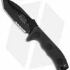 Microtech Currahee Tanto Knife Fixed Blade (4.5" Black Serr) 103-2 -Avokelavavat Sales Store microtech currahee fixed t e black serr 103 2bl tanto