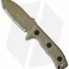 Microtech Currahee Tanto Knife Fixed Blade (4.5" Tan Full Serr) 103-3TA -Avokelavavat Sales Store microtech currahee fixed tan full serr 103 3ta