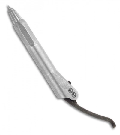 Microtech Marfione Custom Titanium Siphon Pen W/ Lightning Strike Carbon Fiber 3 Microtech Marfione Custom Titanium Siphon Pen W/ Lightning Strike Carbon Fiber