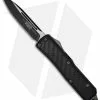 Microtech Daytona D/A OTF Knife W/ Carbon Fiber (3.25" Black) 124-1 -Avokelavavat Sales Store microtech daytona black 124 1