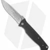 Microtech CMTX5 D/A Automatic Knife Carbon Fiber (3.5" Stonewash Serr) 10/2004 -Avokelavavat Sales Store microtech folder cmtx5 auto carbon fiber stonewash serrated p n c 300765 4