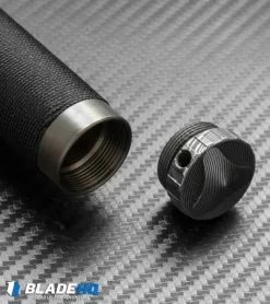 Marfione Custom Knives Interceptor Survival Knife Bronzed (7.875" Damascus) -Avokelavavat Sales Store microtech interceptor chad nichols damascus butt cm