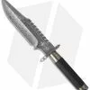 Marfione Custom Knives Interceptor Survival Knife Bronzed (7.875" Damascus)