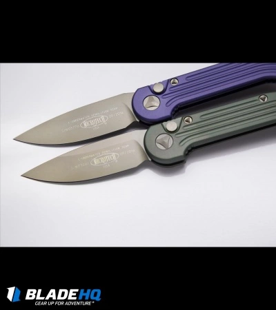 Microtech LUDT Automatic Knife Purple (3.4" Bronze) 135-13PU 6 Microtech LUDT Automatic Knife Purple (3.4" Bronze) 135-13PU - Image 4