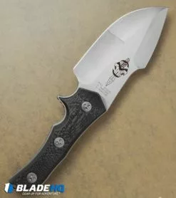 Microtech Marfione Custom Knives Apex Fixed Blade Knife Carbon Fiber (4.6" Hand Satin) -Avokelavavat Sales Store microtech marfione apex fixed cf cm