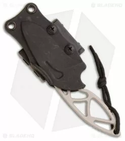 Microtech Medallion Neck Knife Fixed Blade (2.4" Bead Blast Plain) 07/2001 5 Microtech Medallion Neck Knife Fixed Blade (2.4" Bead Blast Plain) 07/2001 -Avokelavavat Sales Store microtech medallion 300393 sheath