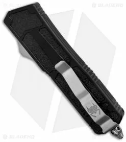 Microtech QD Scarab T/E OTF Automatic Knife (3.5" Satin Serr) 179-5 -Avokelavavat Sales Store microtech qd scarab se 178 side