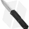 Microtech Scarab D/E OTF Automatic Knife (3.5" Bead Blast Full Serr) 175-9