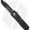 Microtech Scarab Executive Knife OTF Tanto Automatic (3.5" Black Serr) 108-2 1 Microtech Scarab Executive Knife OTF Tanto Automatic (3.5" Black Serr) 108-2 -Avokelavavat Sales Store microtech scarab te black serr 108 2