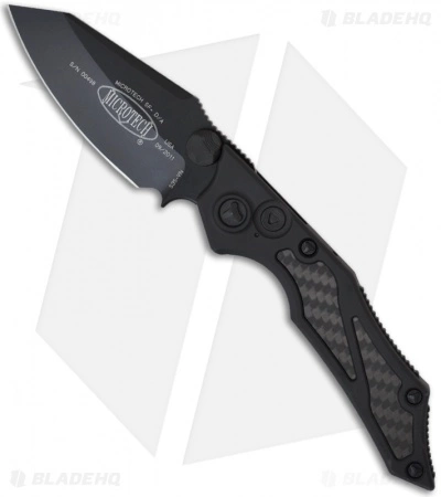 Microtech Tactical Select Fire Dual Action Automatic Knife (3.5" Plain) 128-1T 3 Microtech Tactical Select Fire Dual Action Automatic Knife (3.5" Plain) 128-1T