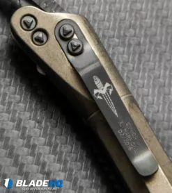 Marfione Custom Microtech Siphon II Bronzed Aluminum Pen + LSCF Lever 10 Marfione Custom Microtech Siphon II Bronzed Aluminum Pen + LSCF Lever -Avokelavavat Sales Store microtech siphon II bronzed aluminum pen lscf clip cm