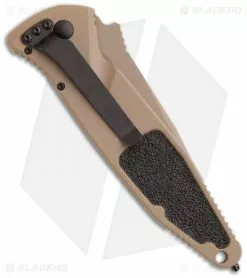 Microtech Socom Elite Automatic Knife (4" Tan Plain) 04/2007 -Avokelavavat Sales Store microtech socom auto cp tan tact 113 31 back