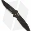 Rare Microtech Socom Elite Automatic Knife (4" Black Serr) 01/2001 -Avokelavavat Sales Store microtech socom elite auto clip point black serr 300196