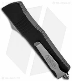Microtech Combat Troodon D/E OTF Automatic Knife (3.8" Black) 142-1 -Avokelavavat Sales Store microtech troodon 142 1 side